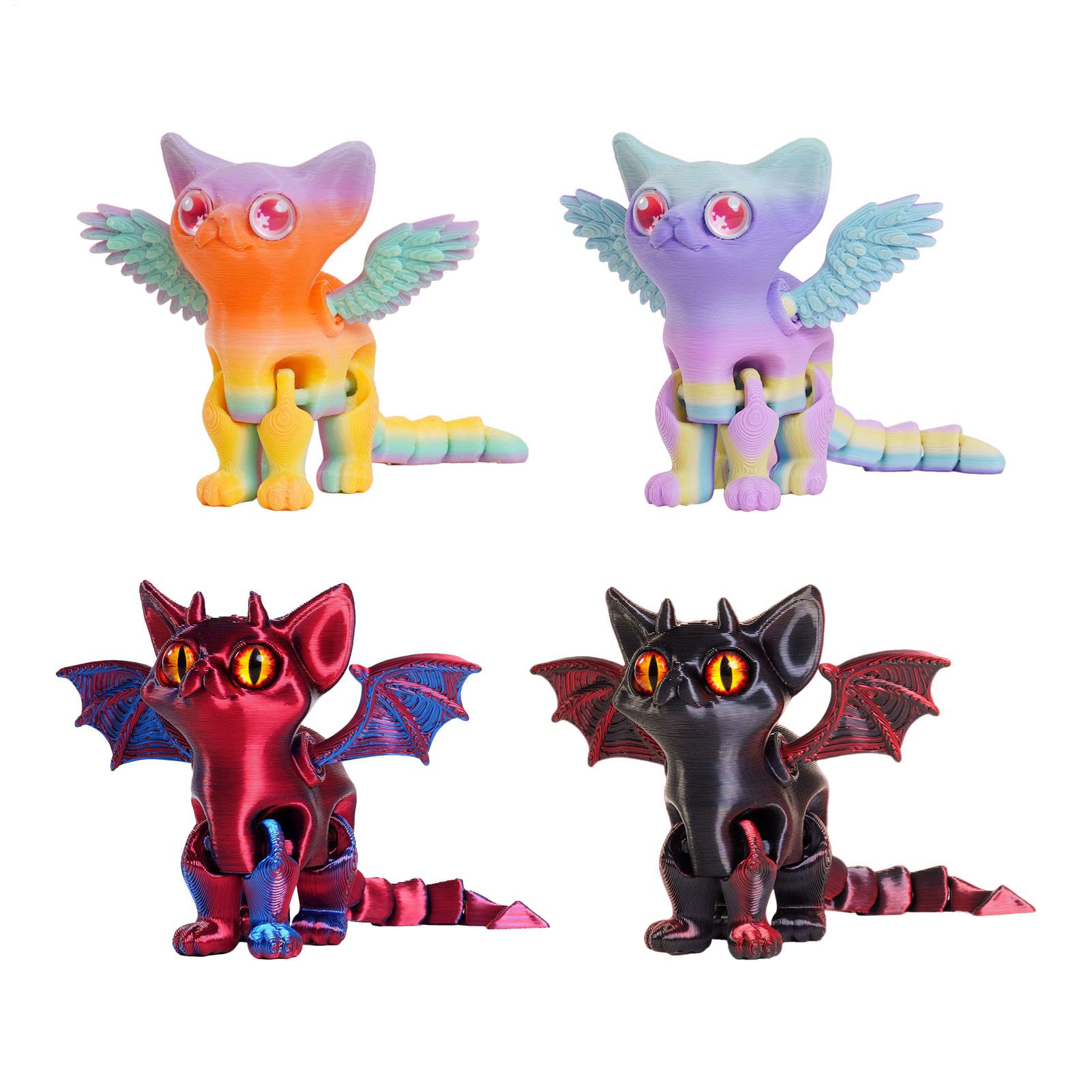 3D Printing Joints - Figura de Gato Impresa en 3D,