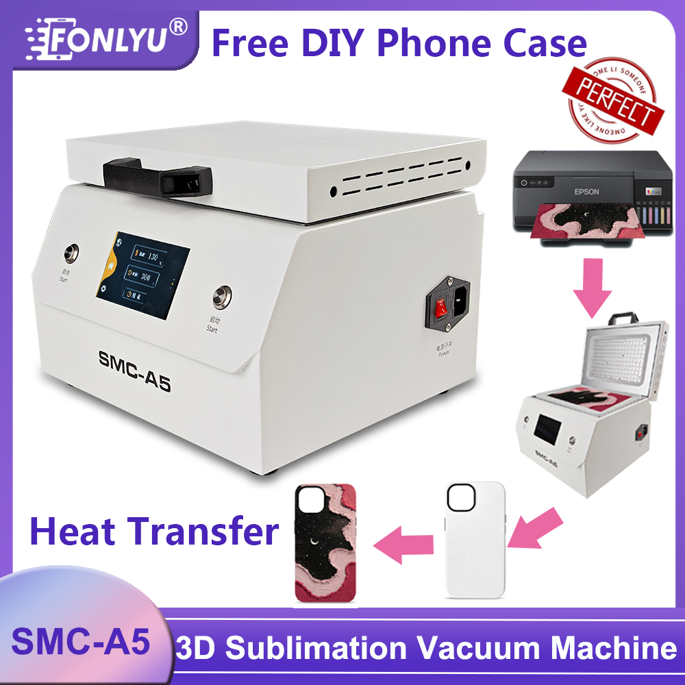 3D Printing Iphone - Fonlyu-máquina de vacío de sublimación 3D