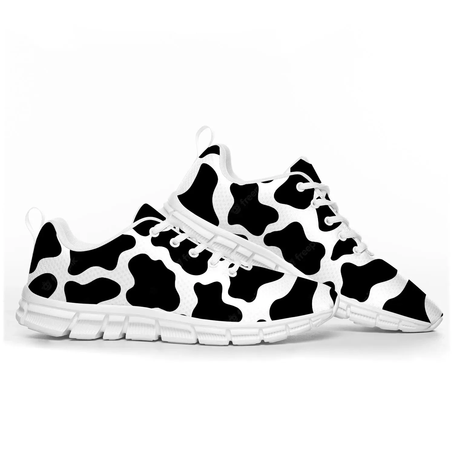3D Printing Quality - Zapatos deportivos con estampado de vaca
