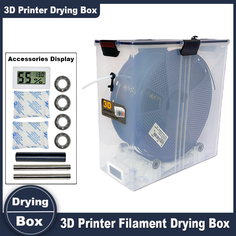 3D Printing Nylon Filament - Caja de Almacenamiento de Filamento 3D