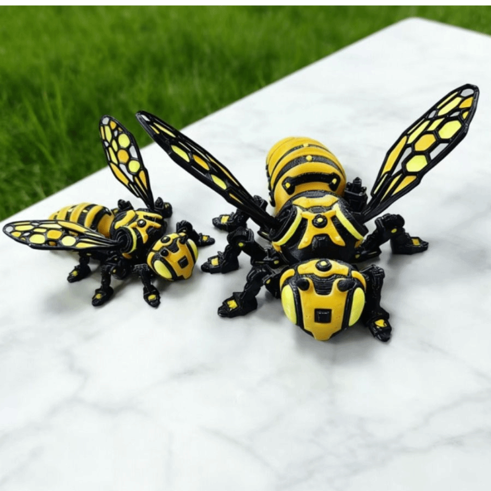 3D Printing Joints - Abeja Mecánica Impresa en 3D con