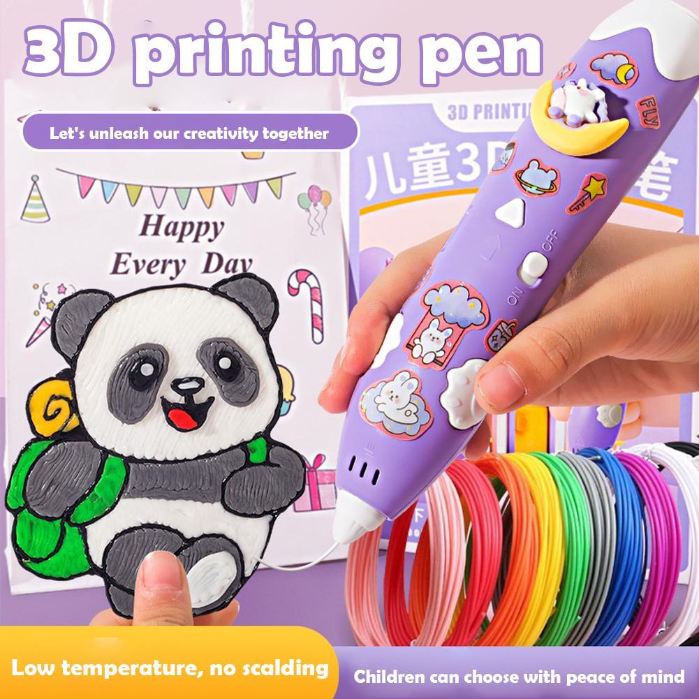 3D Printing Pen - Bolígrafo de Impresión 3D Inteligente, Bolígrafo