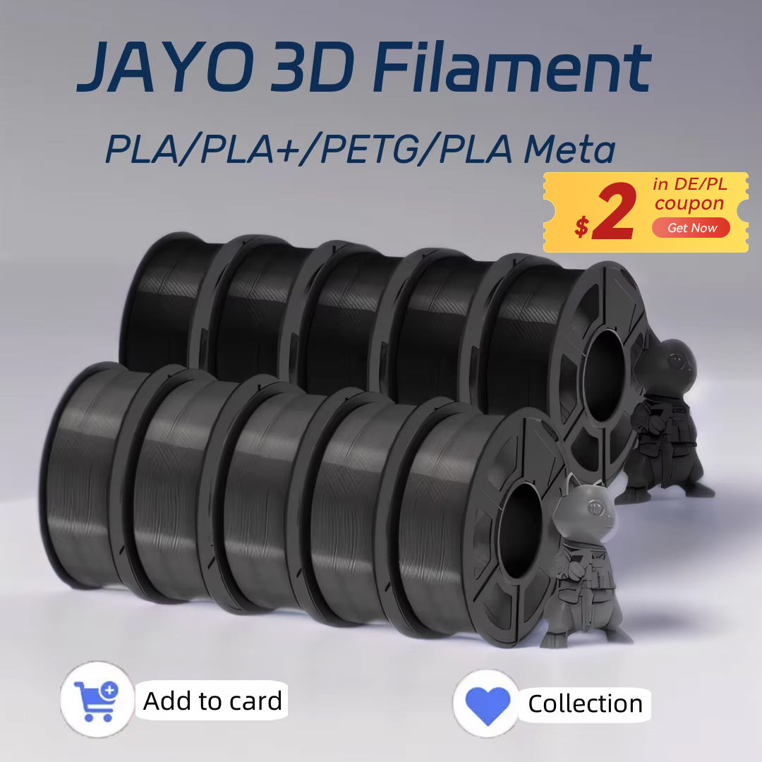3D Printing Nylon Filament - Filamento JAYO para Impresora 3D PLA/PLA