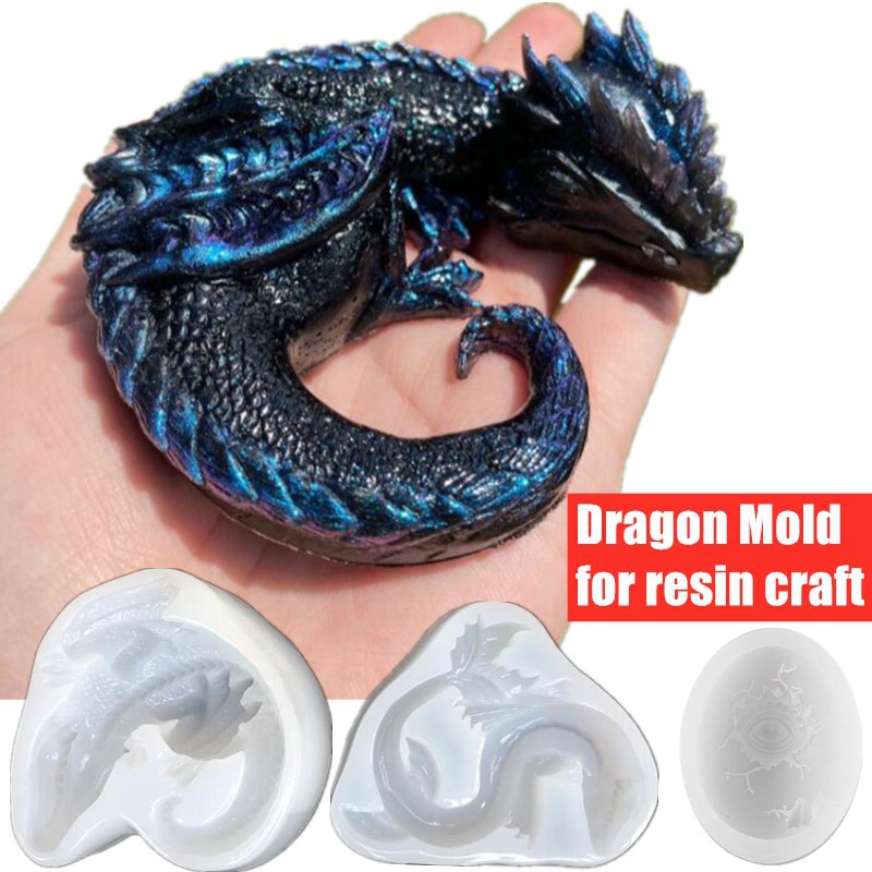 3D Printing Egg - 3 estilos espejo sueño dragón dinosaurio