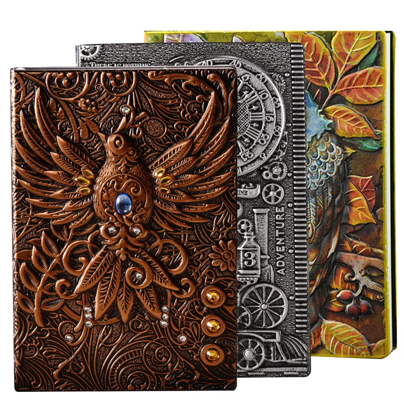 3D Printing Journal - Cuaderno 3D con relieve A5, cuadernos