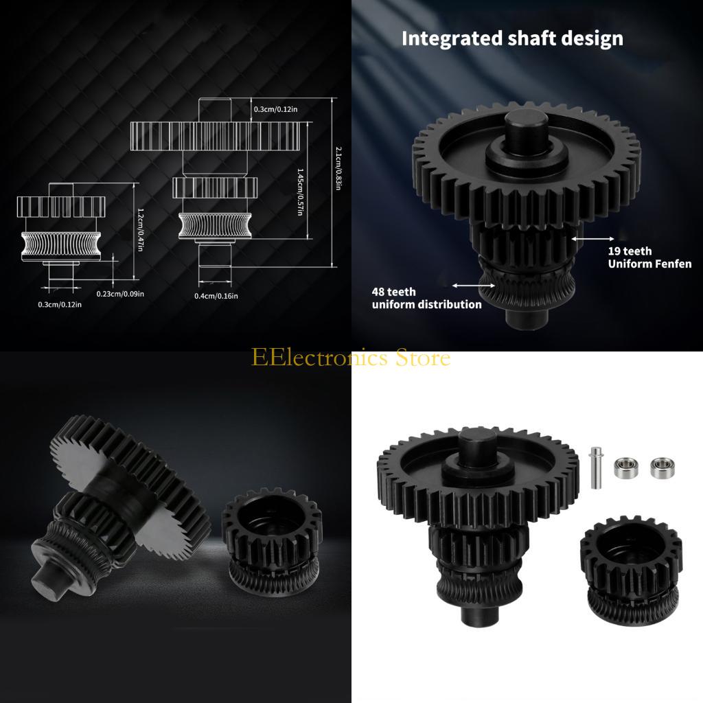 3D Printing Result - B03C engranajes extrusora metal alto torque,