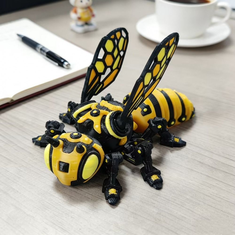 3D Printing Joints - Abeja Mecánica Impresa en 3D con