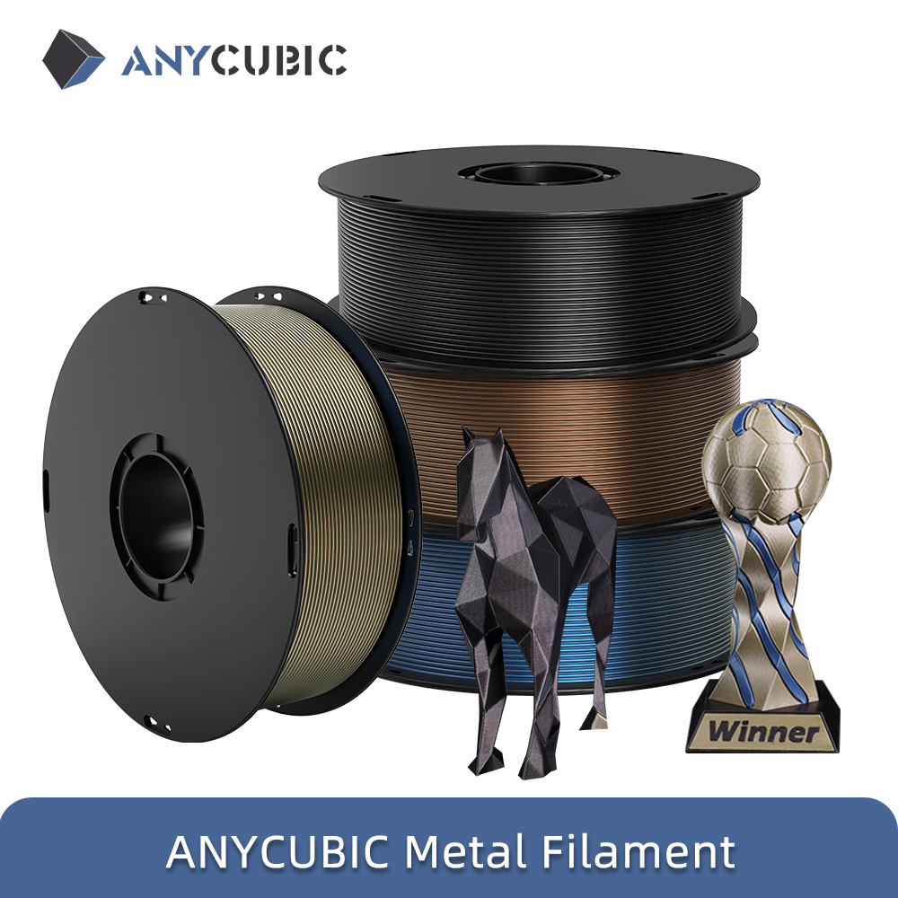 3D Printing Nylon Filament - ANYCUBIC Filamento Metálico de 4 kg/1