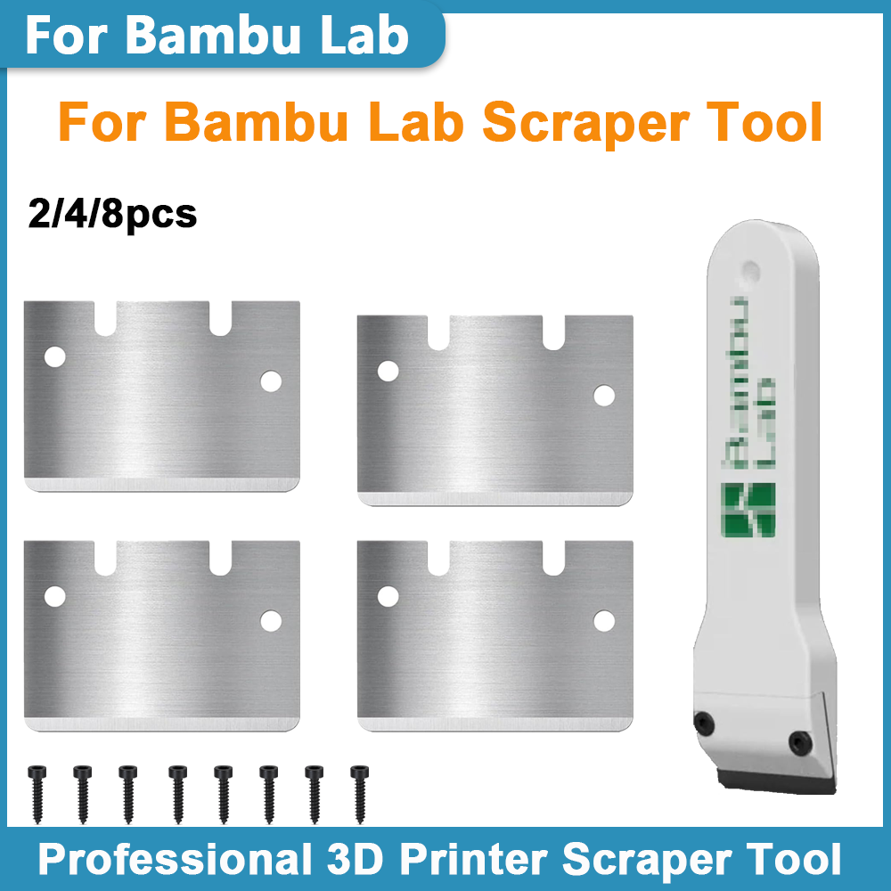 Print Removal Spatula - Espátula metálica profesional para remover material