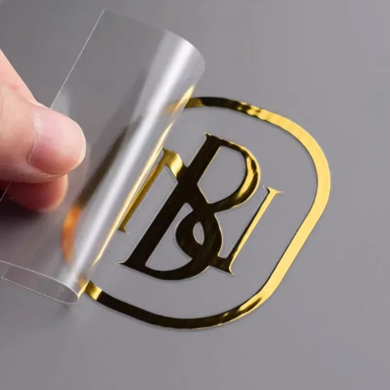 3D Printing Gold - 100PCS Pegatinas 3D Personalizadas con Transferencia