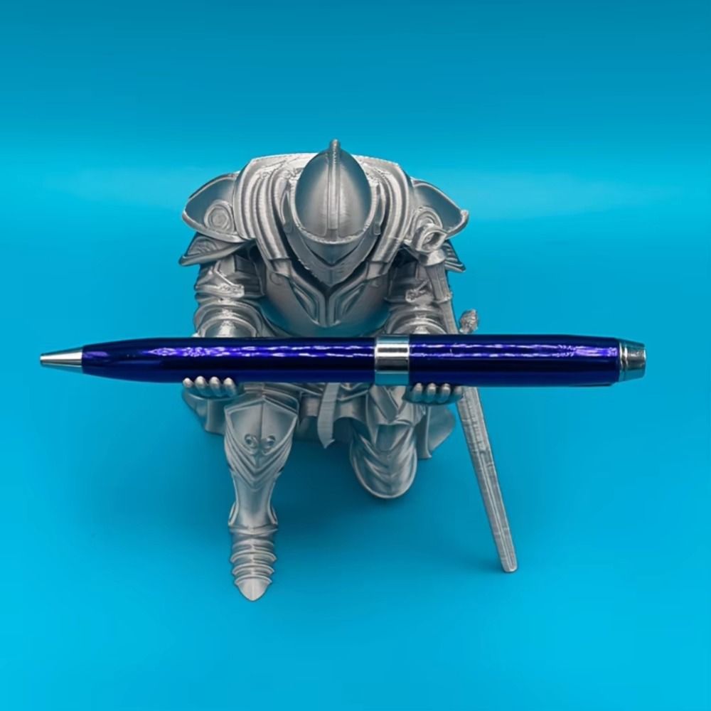 3D Printing Pen - Divertido Portaplumas de Caballero Arrodillado, Creativo