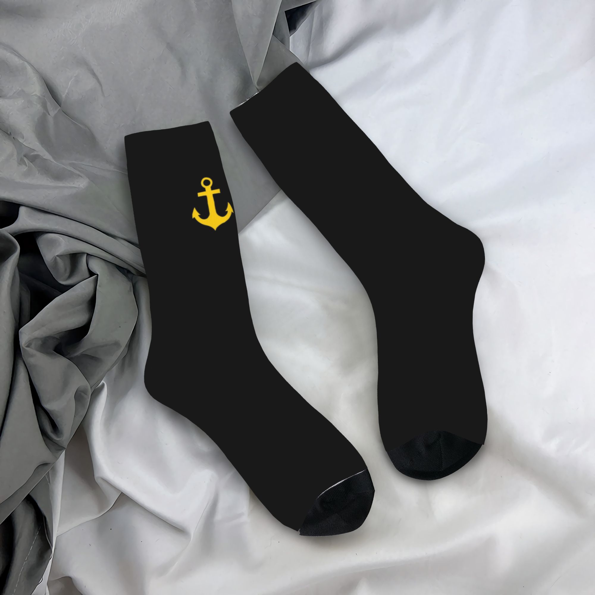 3D Printing Gold - Calcetines Personalizados con Logotipo de Ancla