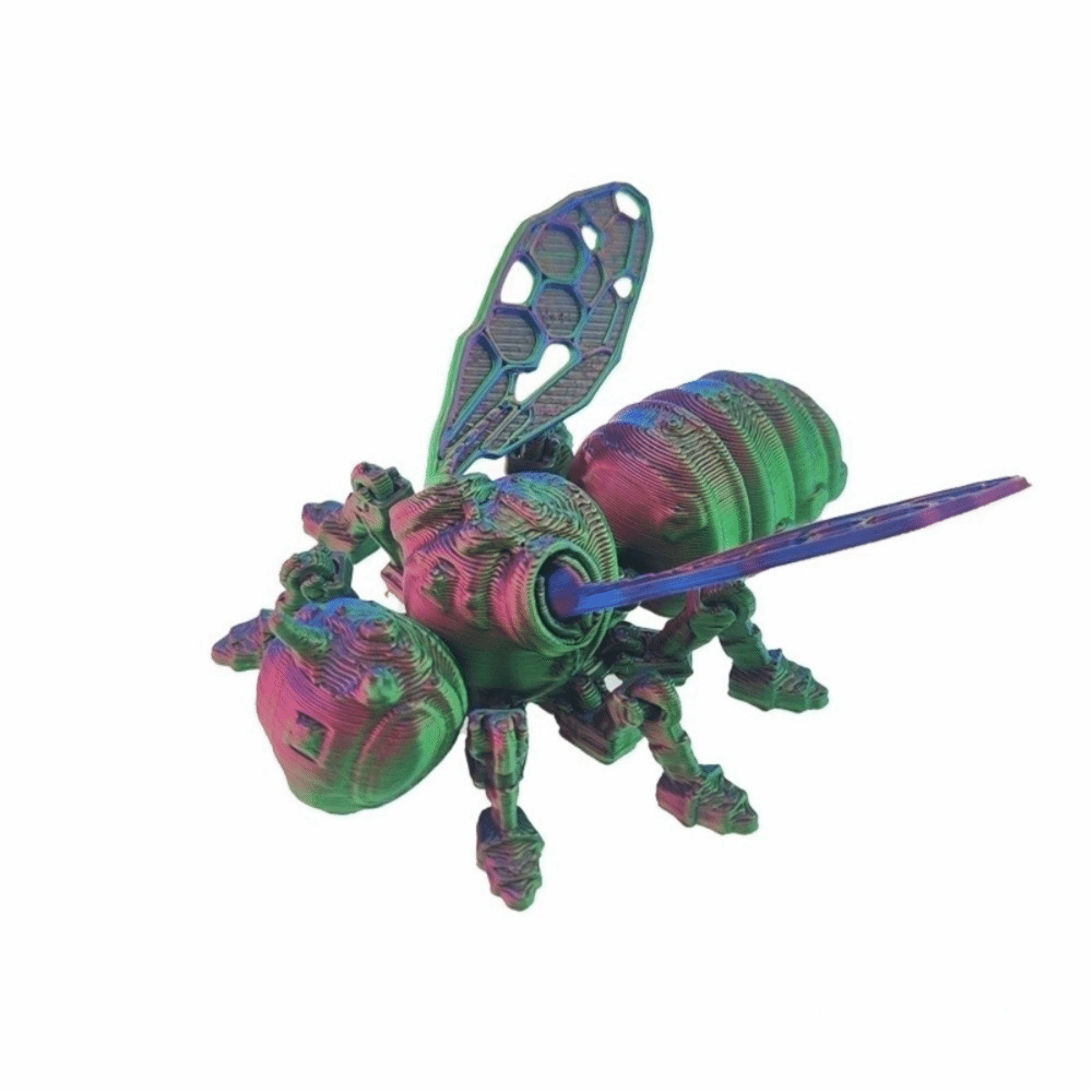 3D Printing Joints - Modelo de Abeja Impreso en 3D