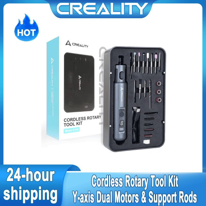 3D Printing Creality - Herramienta Rotatoria Inalámbrica Creality para Acabado