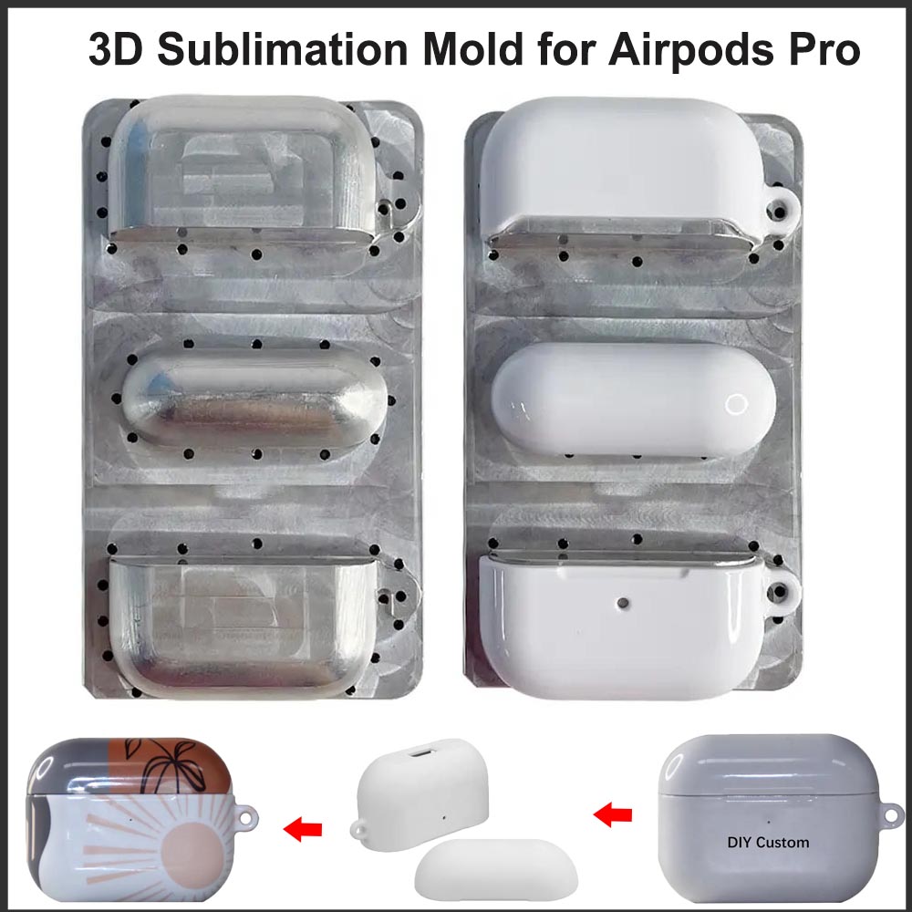 3D Printing Housing - Molde de Sublimación 3D para Airpods