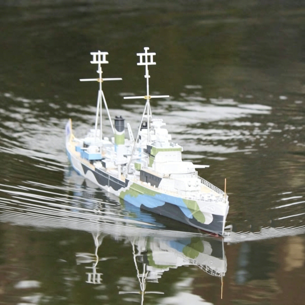3D Printing Rc Boat - Barco RC 1/200 de 77 cm,