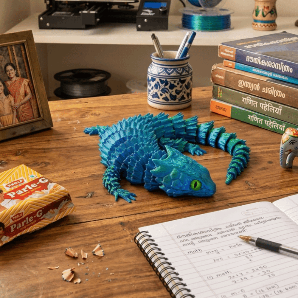 Lagarto Impreso en 3D con Arti - 3D Printing Joints reseña y precio