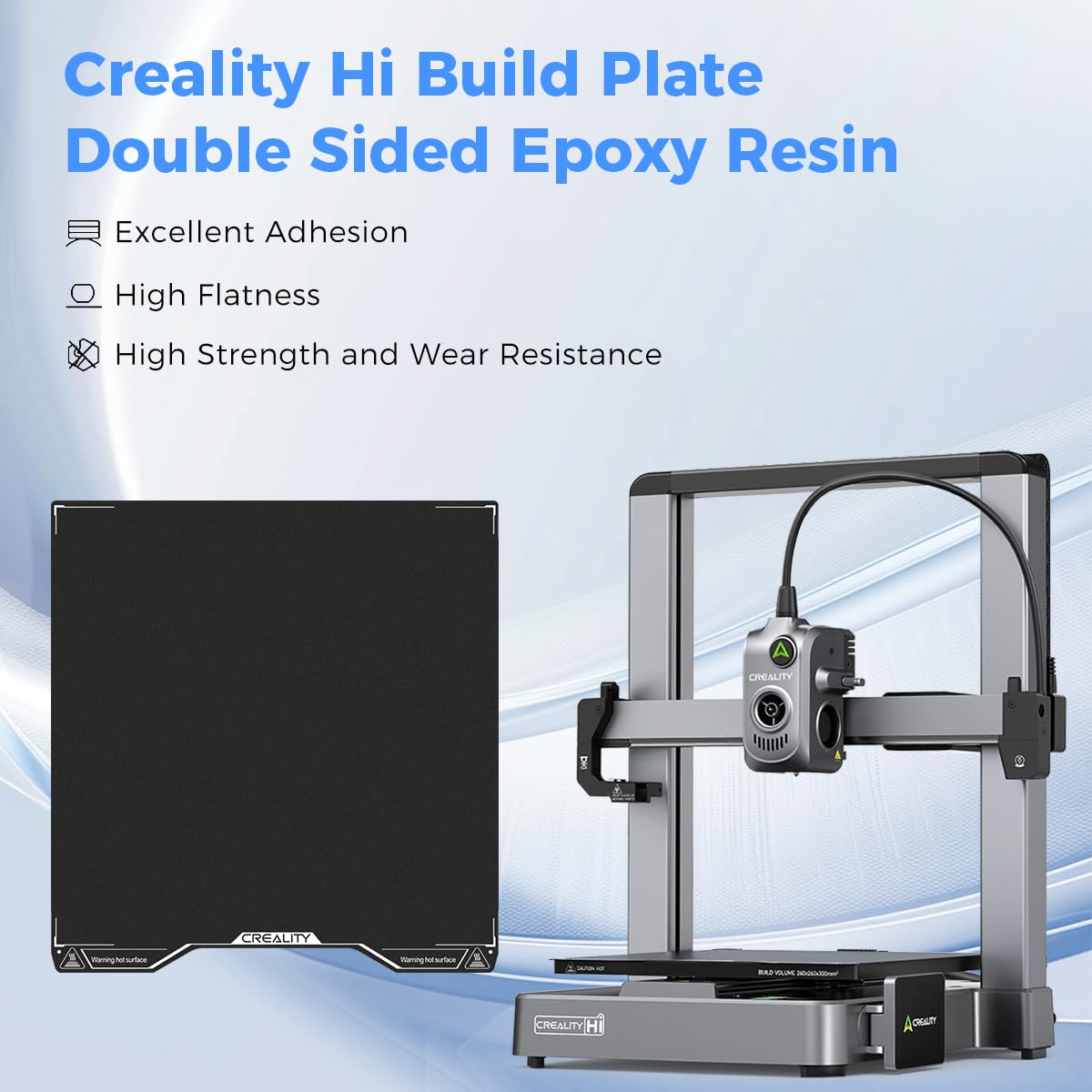 Placa de Construcción de Resin - 3D Printing Creality reseña y precio
