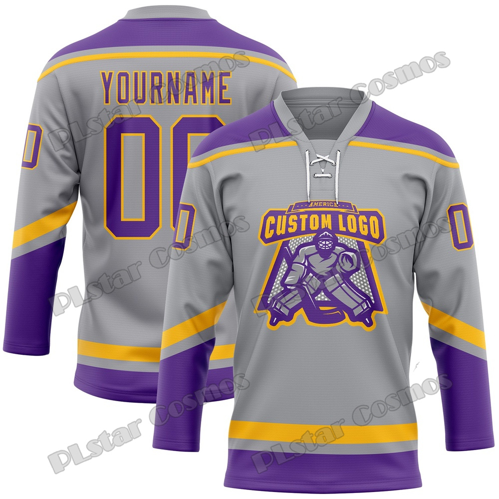 Camiseta de Hockey para Hombre - 3D Printing Gold reseña y precio