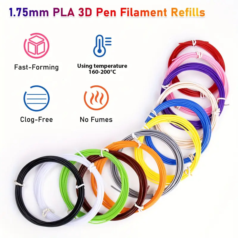 Filamento PLA de 40/32/30 colo - 3D Printing Nylon Filament reseña y precio