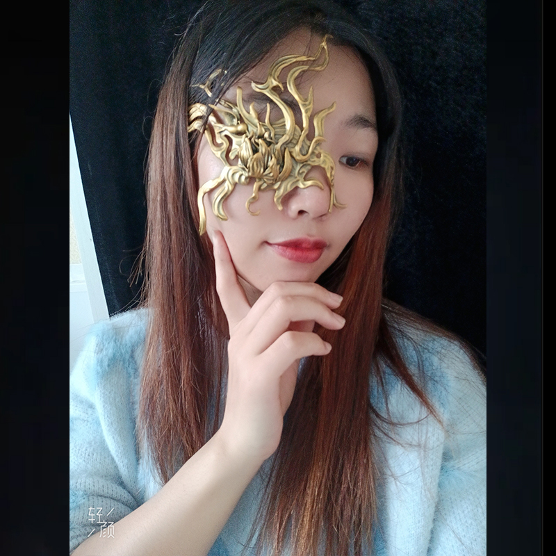 Máscara de media cara de resin - 3D Printing Gold reseña y precio