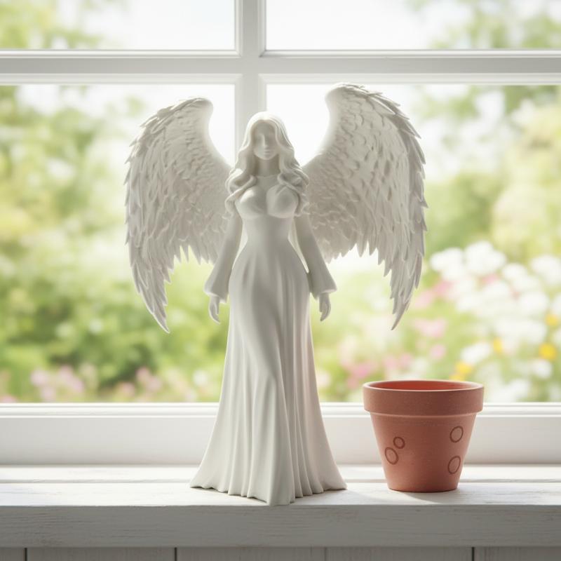 Figura Religiosa de Ángel Oran - 3D Printing Gold reseña y precio