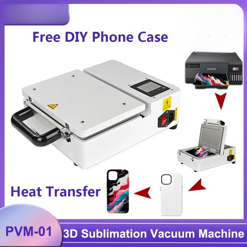 Máquina de Sublimación 3D al V - 3D Printing Iphone reseña y precio