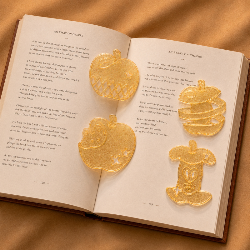 Juego de 4 Marcadores de Libro - 3D Printing Journal reseña y precio