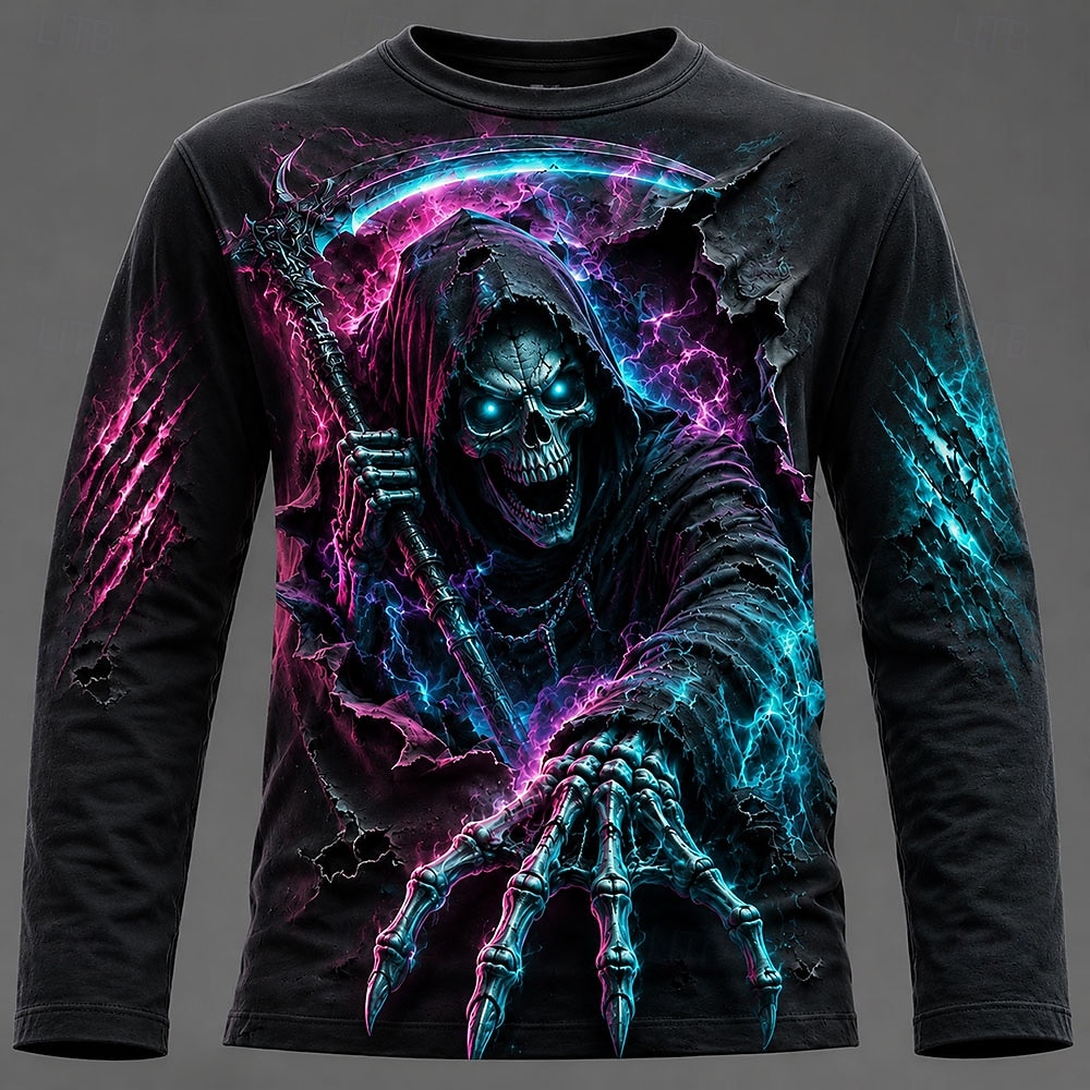 Camiseta de manga larga con es - 3D Printing Jersey reseña y precio