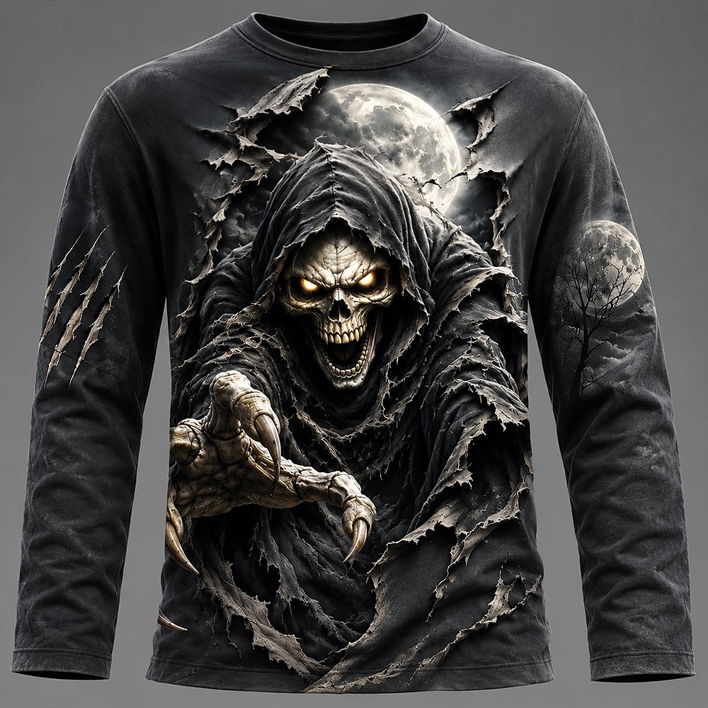 Camiseta de manga larga con es - 3D Printing Jersey reseña y precio