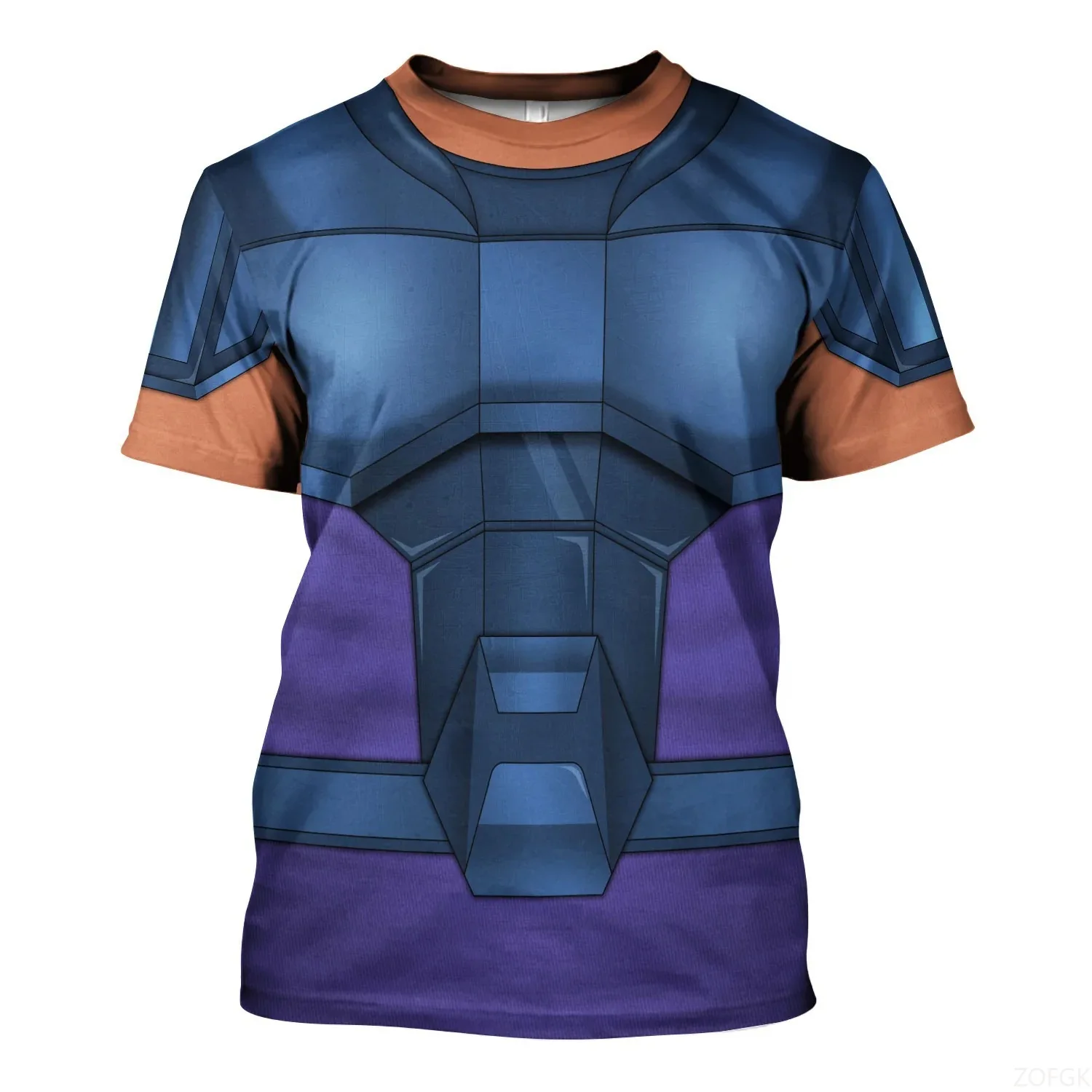 Camiseta de manga corta con es - 3D Printing Kpop reseña y precio