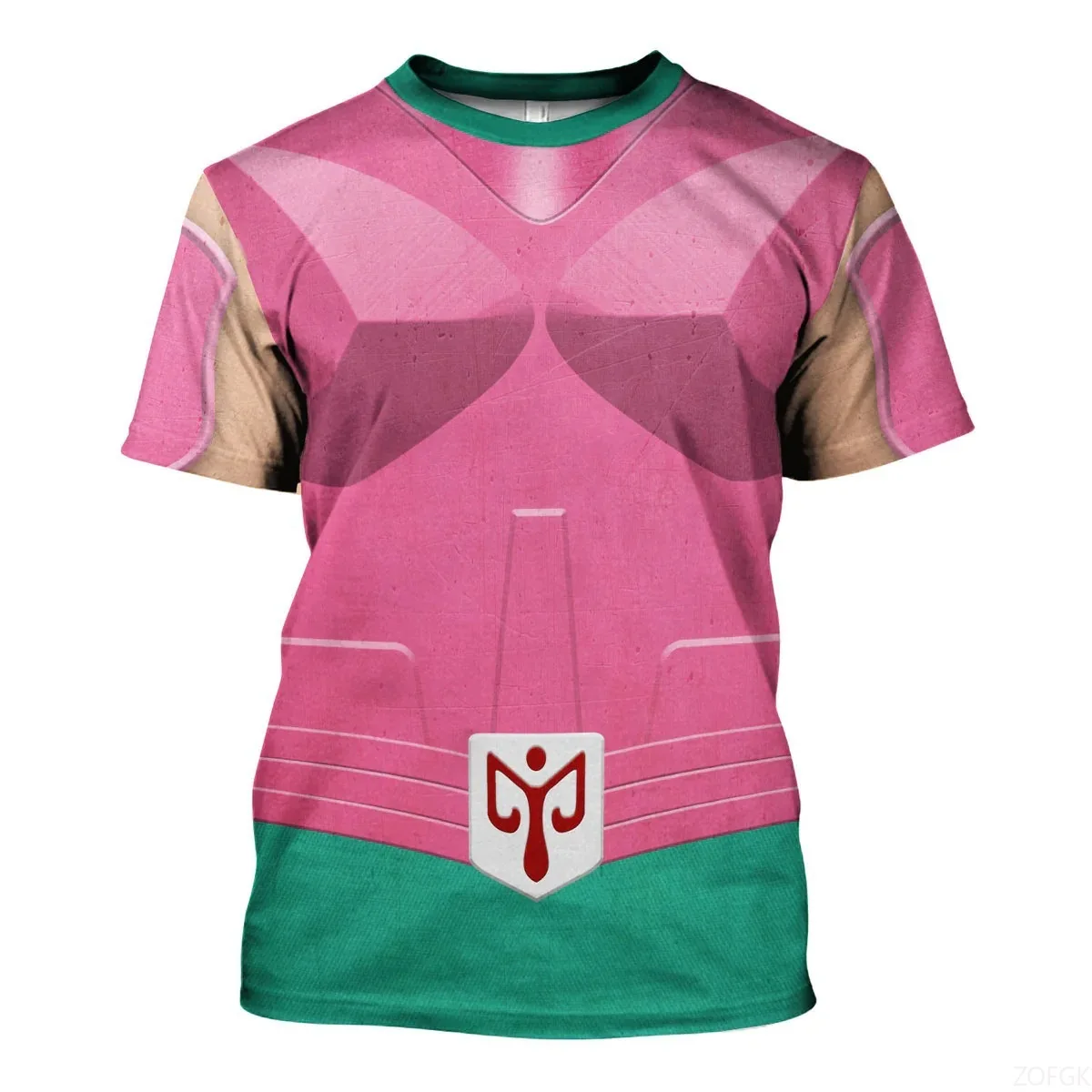 Camiseta de manga corta con es - 3D Printing Kpop reseña y precio