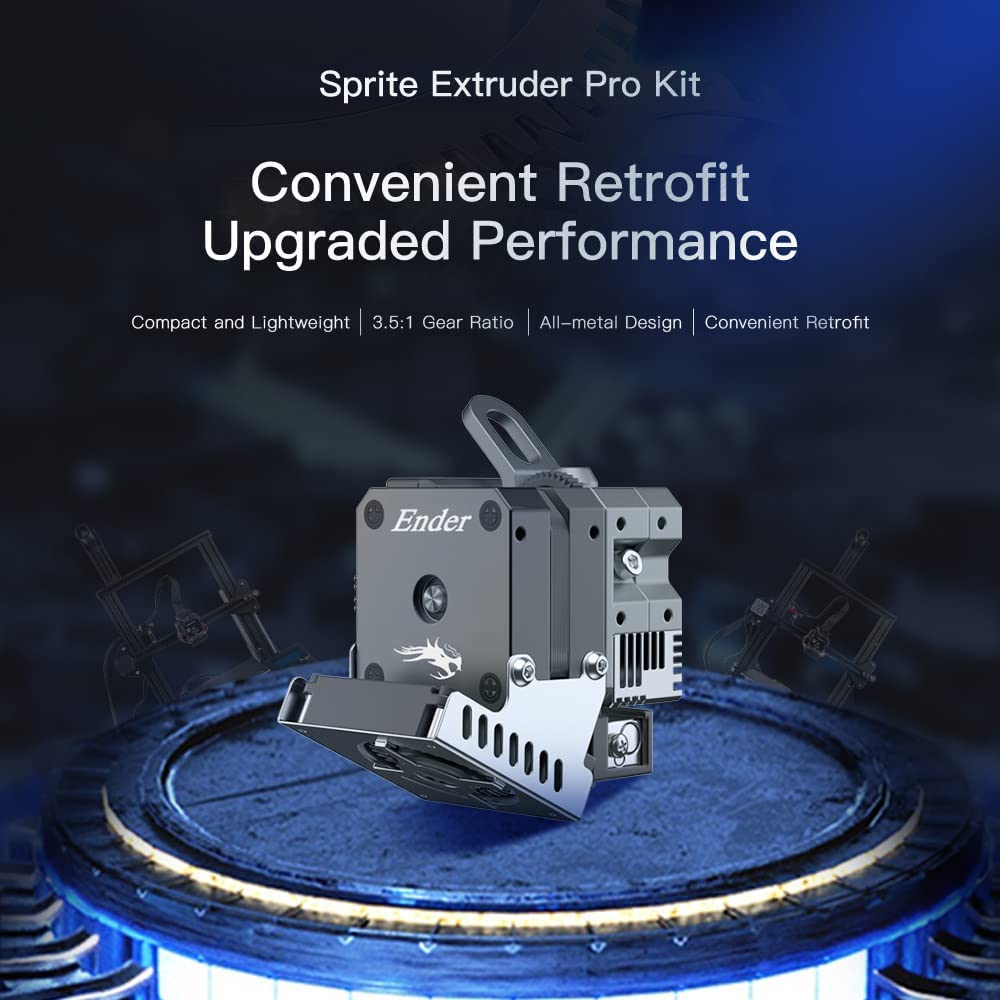 CREALITY Sprite Extrusora Pro  - 3D Printing Creality reseña y precio