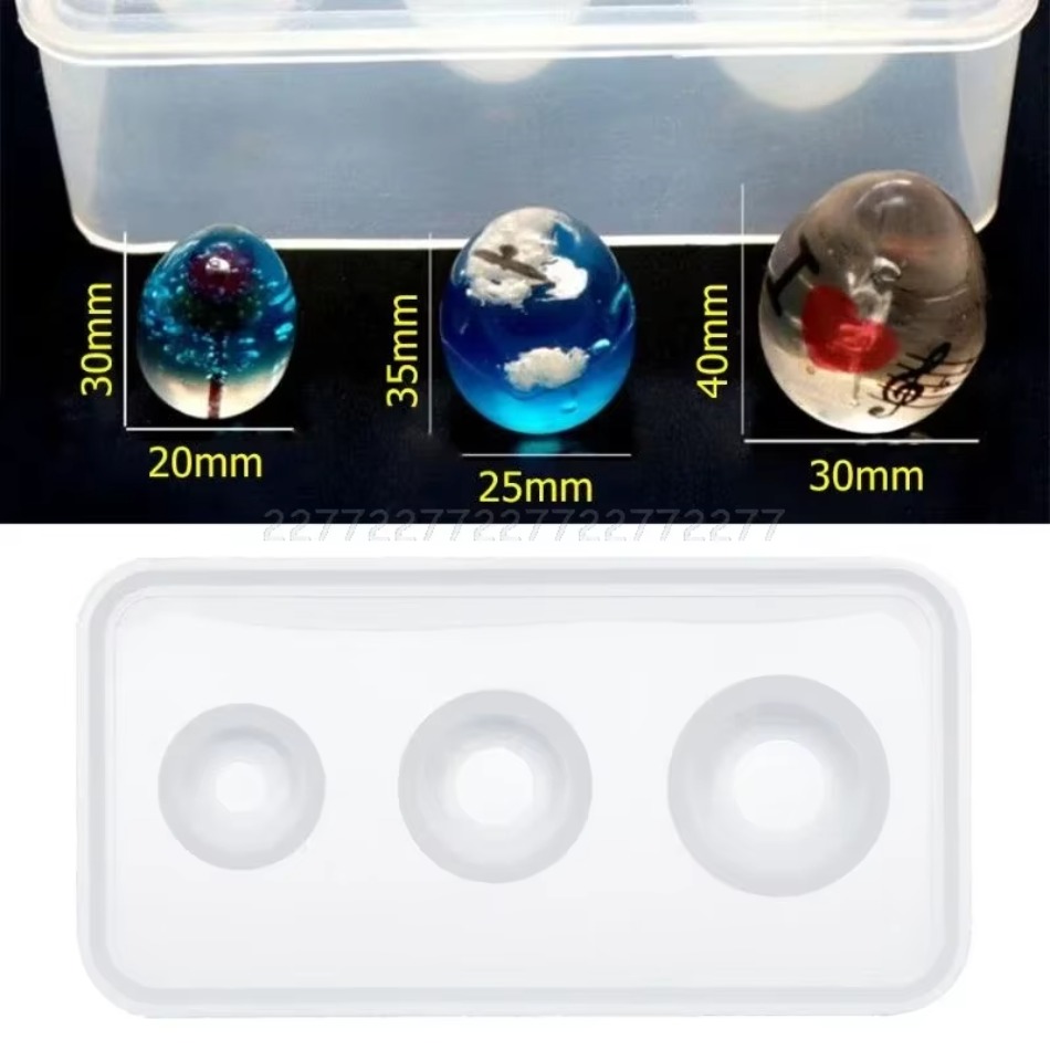 1 Uds. Moldes de silicona DIY  - 3D Printing Egg reseña y precio