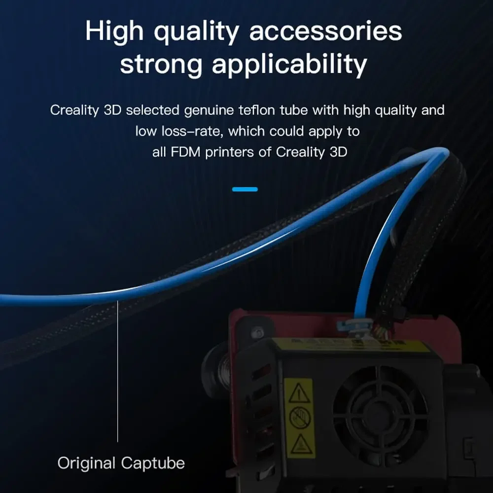 Tubo de PTFE CREALITY para Cap - 3D Printing Creality reseña y precio