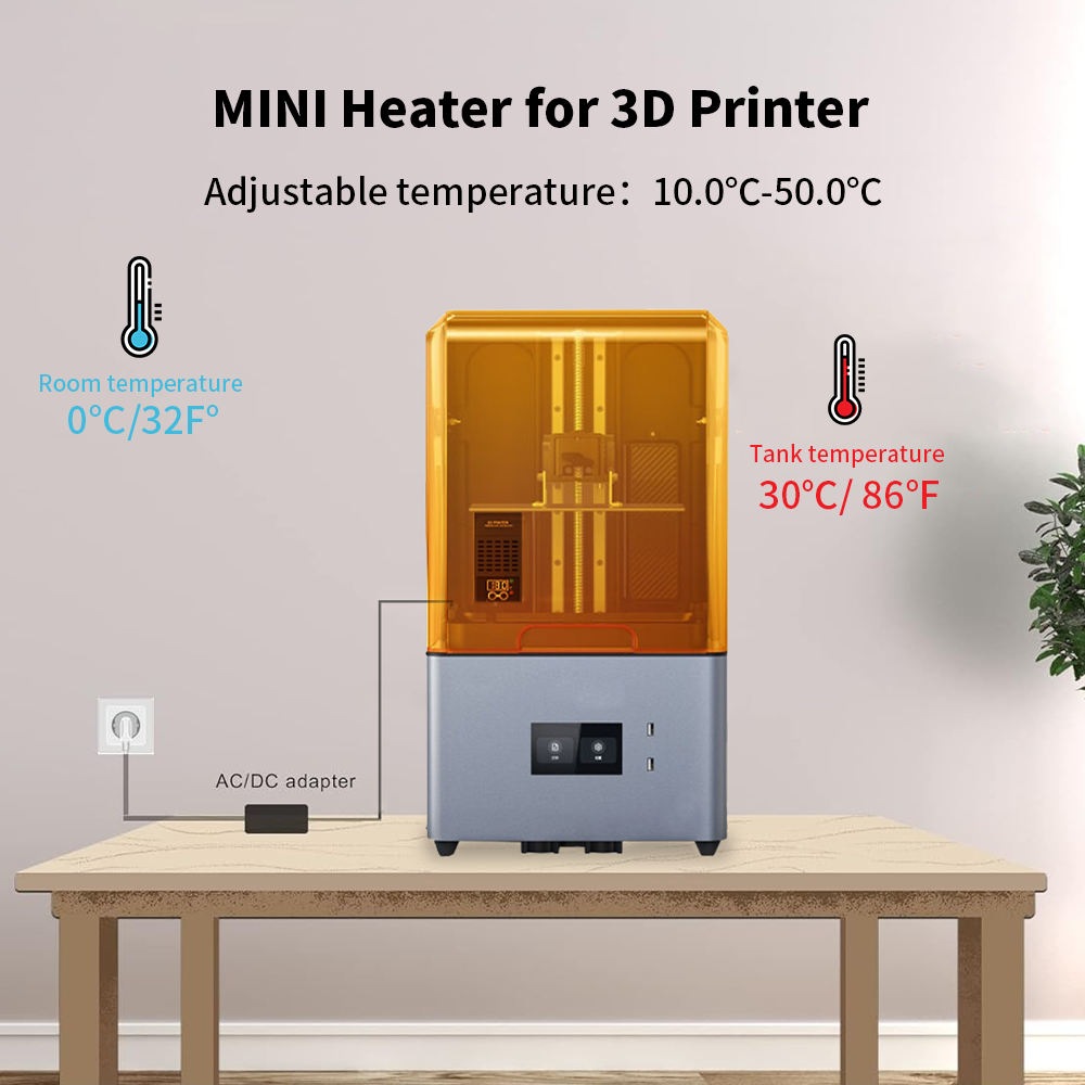 Mini calentador para ELEGOO,AN - 3D Printing Creality reseña y precio