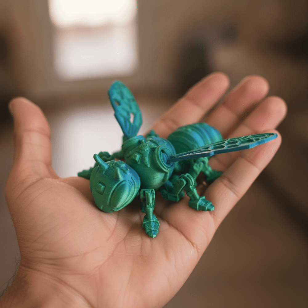 Modelo de Abeja Impreso en 3D  - 3D Printing Joints reseña y precio