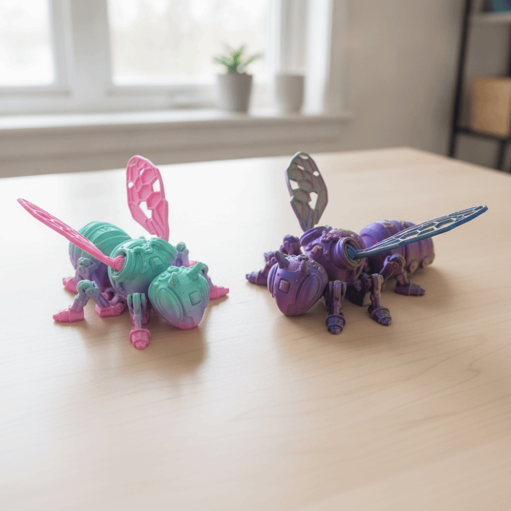 Modelo de Abeja Impreso en 3D  - 3D Printing Joints reseña y precio