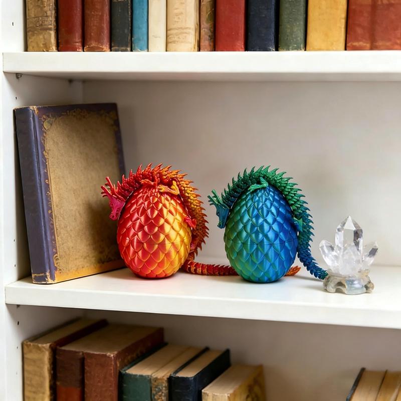 (BF06) Huevo de Dragón Impreso - 3D Printing Egg reseña y precio