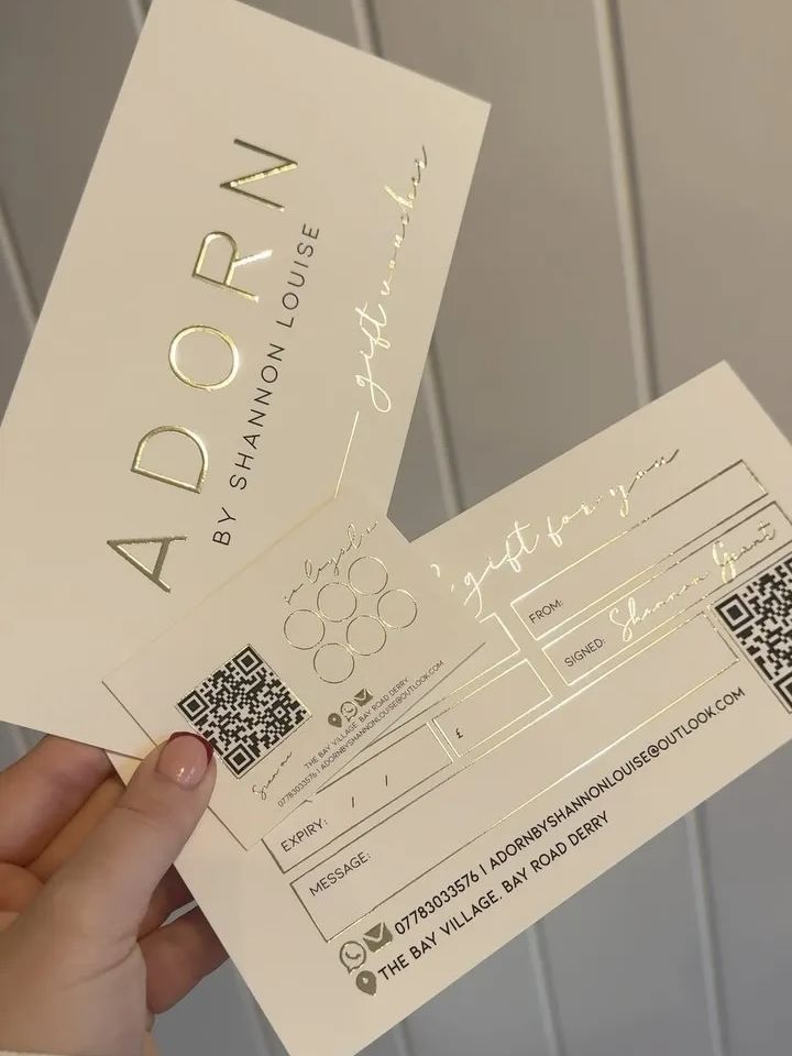 Diseño personalizado Vouchers  - 3D Printing Qr Code reseña y precio