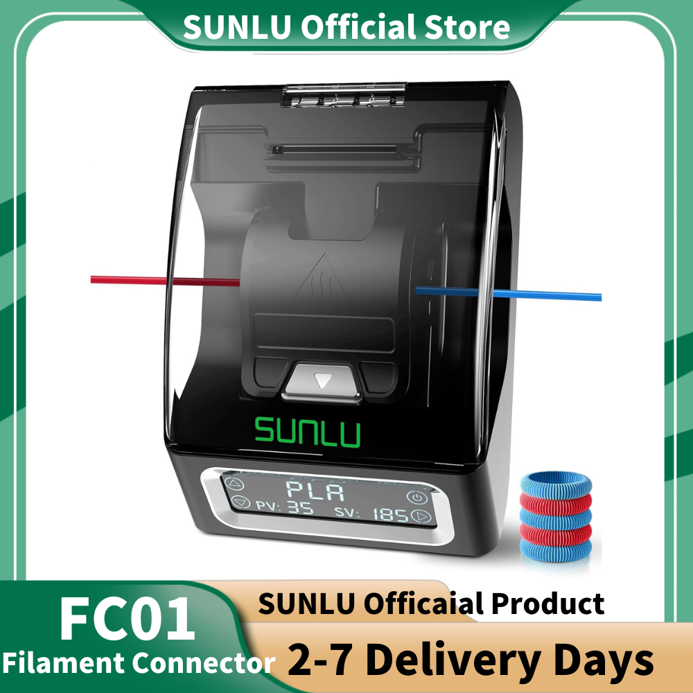 Conector de filamento SUNLU FC - 3D Printing Nylon Filament reseña y precio
