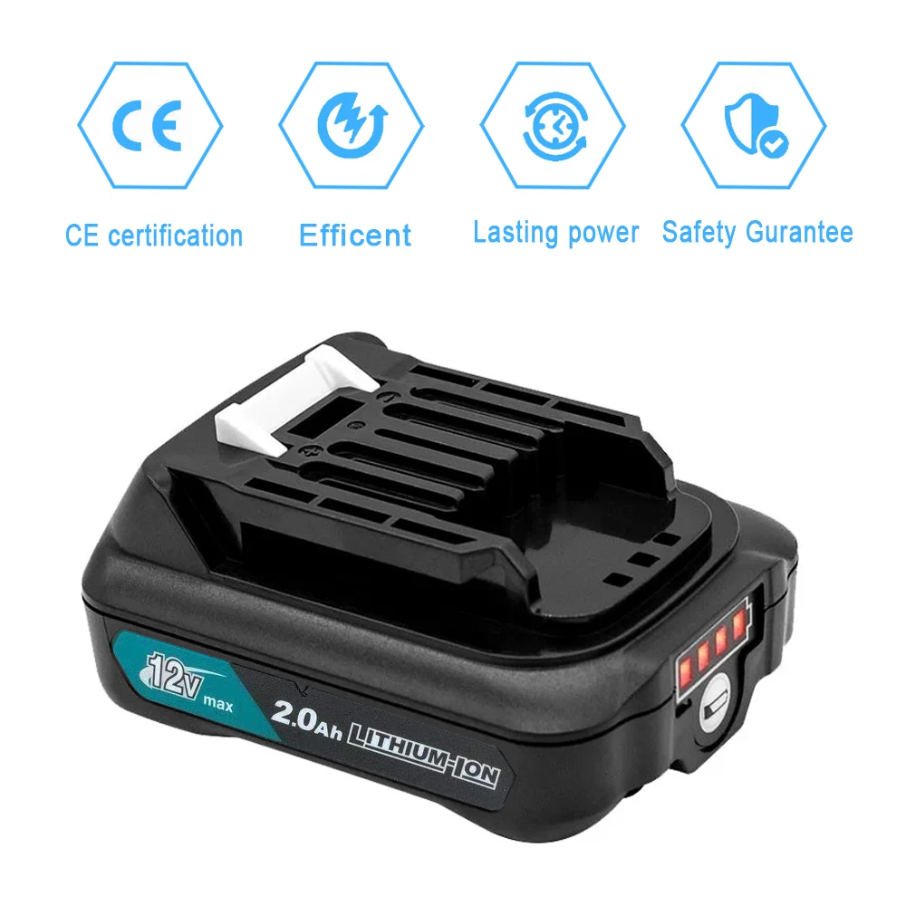 Batería recargable de iones de - Makita Drill Hp1640 reseña y precio