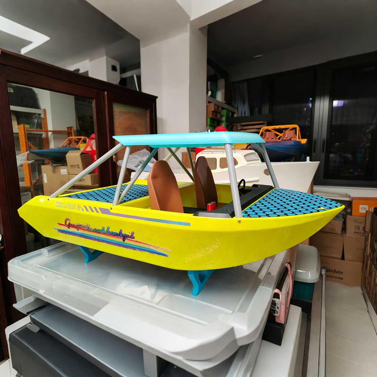 Velocidad RC ​ ​ Barco de 64.5 - 3D Printing Rc Boat reseña y precio