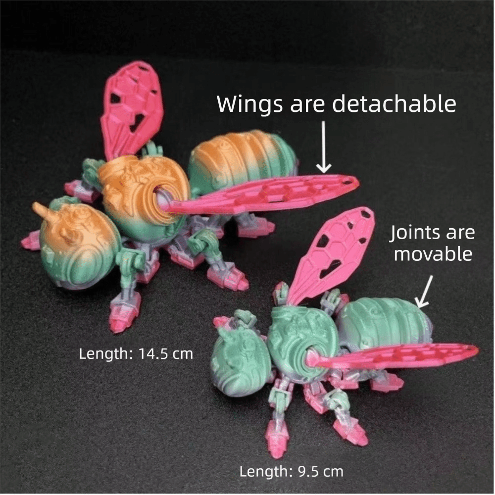 Modelo de Abeja Impreso en 3D  - 3D Printing Joints reseña y precio
