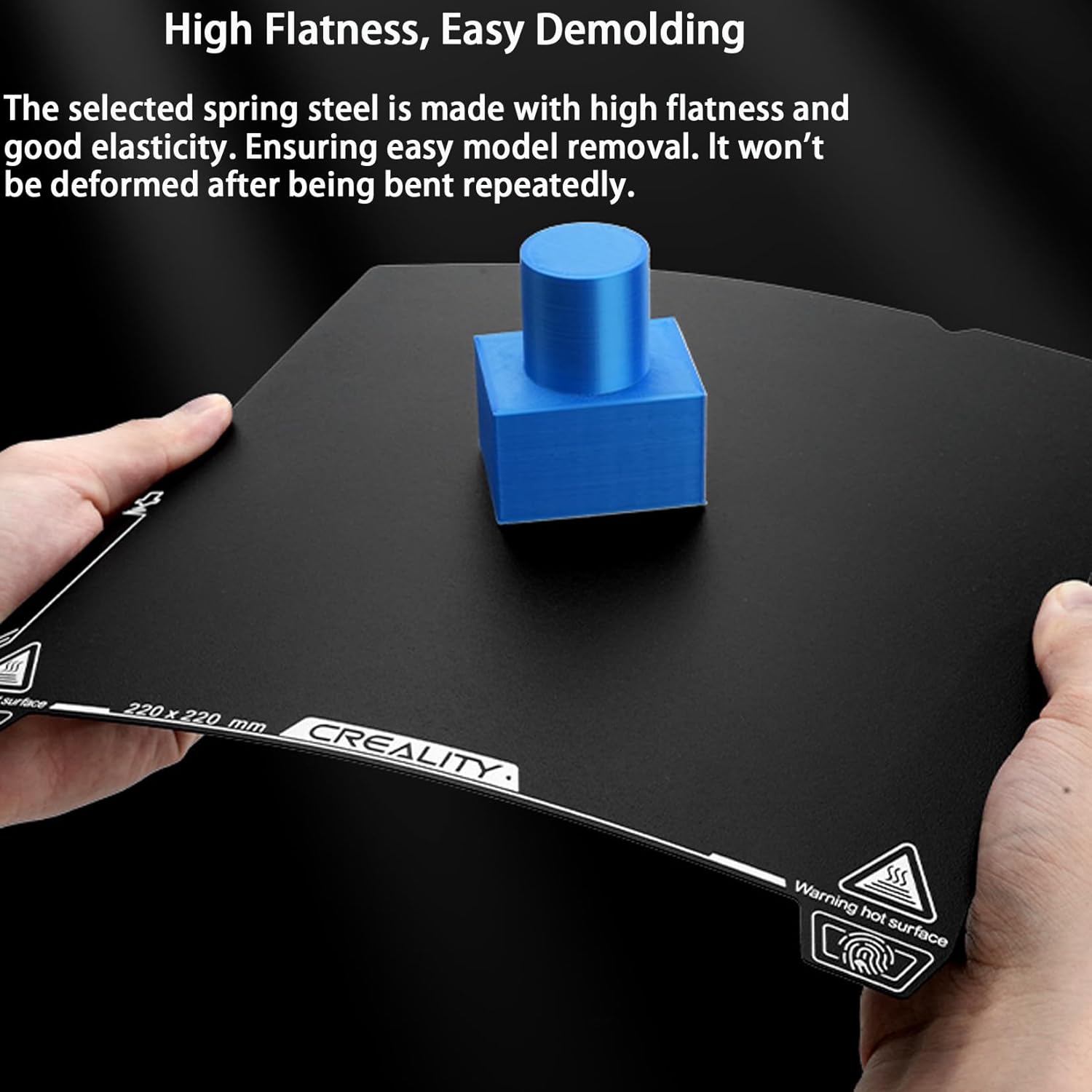Placa de construcción de resin - 3D Printing Creality reseña y precio