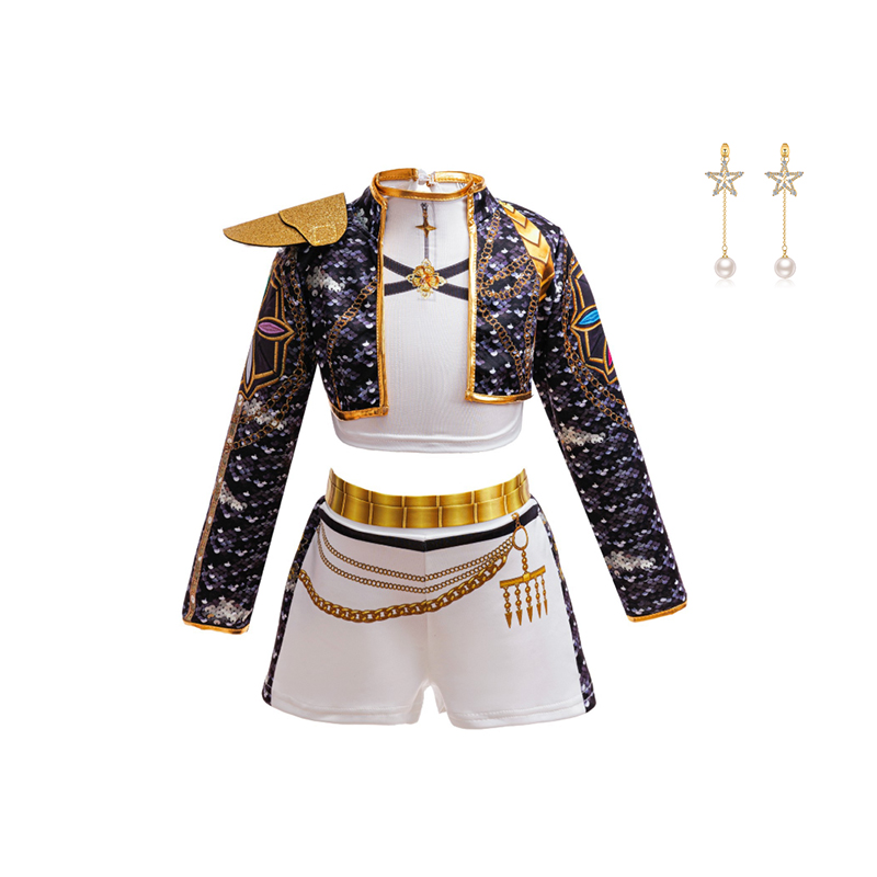 Conjunto de Chaqueta Corta con - 3D Printing Gold reseña y precio