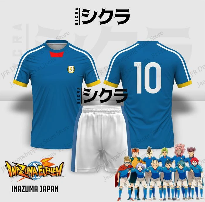 Conjunto de Jersey Inazuma Ele - 3D Printing Jersey reseña y precio