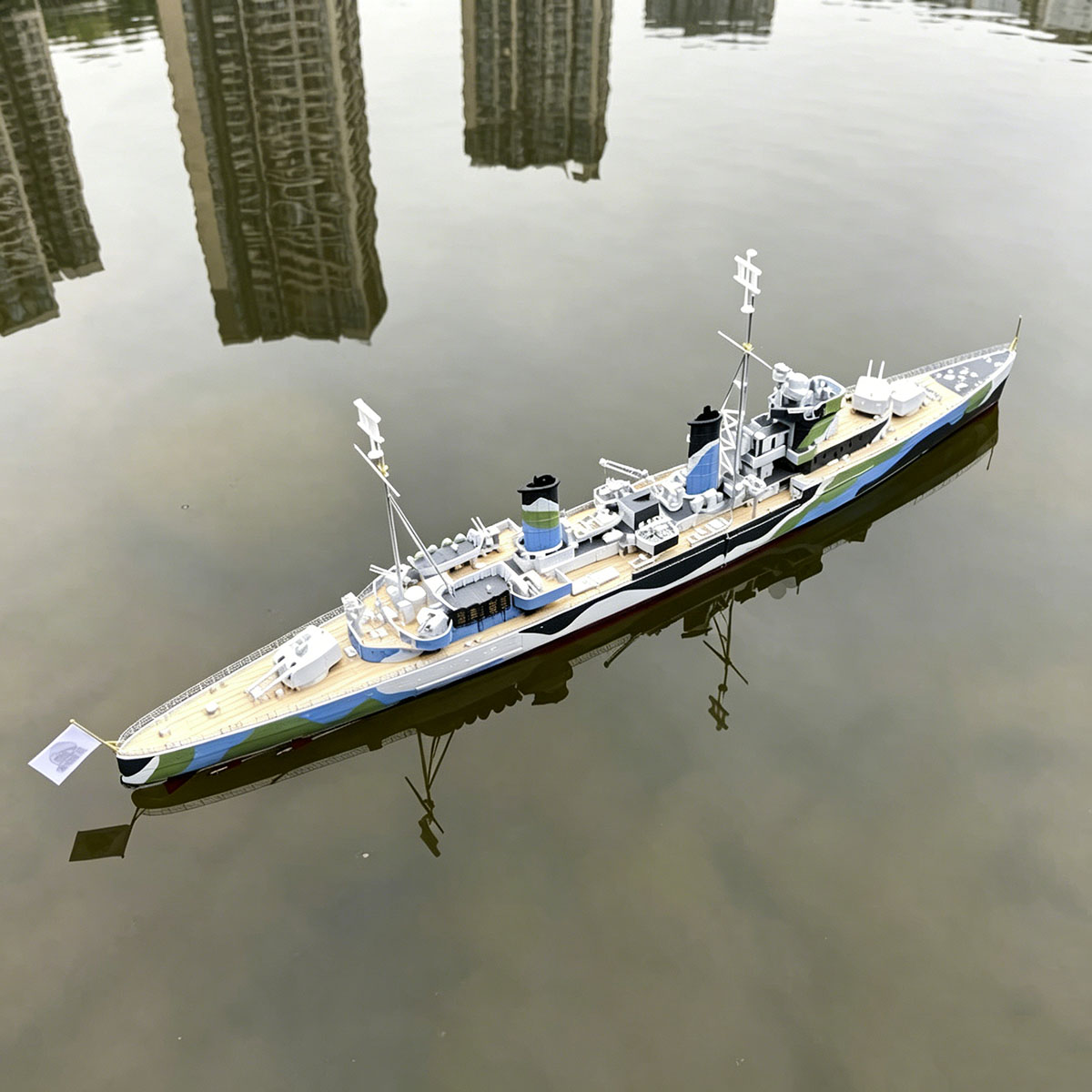 Barco RC 1/200 de 77 cm, Cruce - 3D Printing Rc Boat reseña y precio